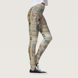 Utamaro’s Japanese Art leggings