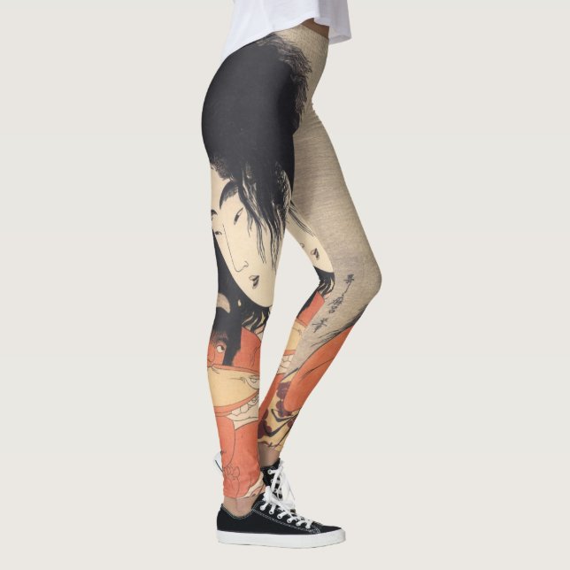 Utamaro’s Japanese Art leggings (Right)