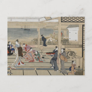Utamaro’s Japanese Art postcard