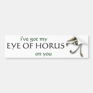 Utchat - Amulet of Protection Bumper Sticker