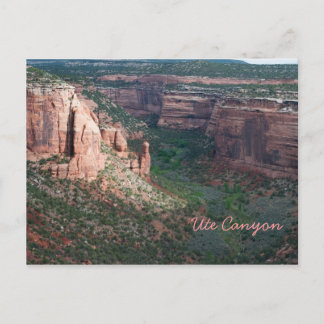Ute Canyon Postcard