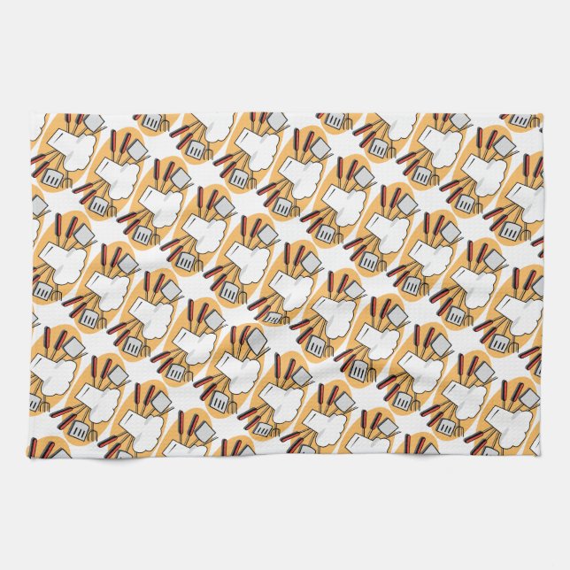 Utensils Tea Towel (Horizontal)