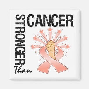 Uterine Cancer - Stronger Than Cancer Magnet
