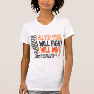 Uterine Cancer Warrior T-Shirt