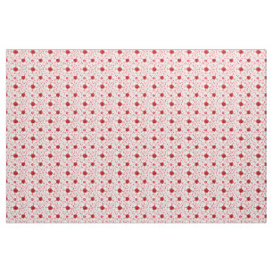 UterRoses - Uterus Rose Cross Repeat Pattern Fabric