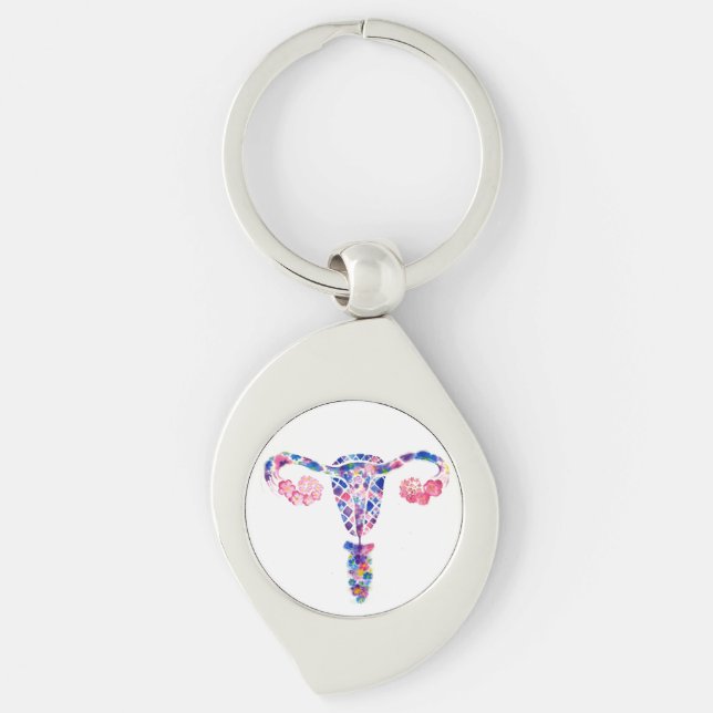 Uterus Key Ring (Front)