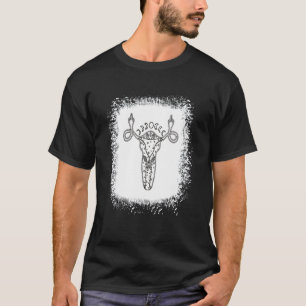 Uterus Shows Middle Finger Feminist Pro Choice Wom T-Shirt