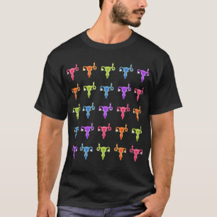 Uterus Shows Middle Finger No Uterus No Opinion fa T-Shirt