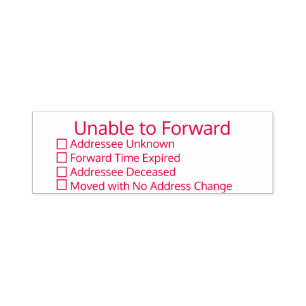 UTF Self Inking Rubber Stamp