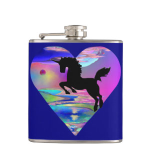 Utherworld Unicorn Skyscape Flask