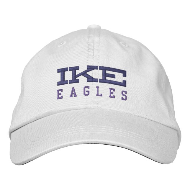Utica Eisenhower High School Embroidered Hat (Front)