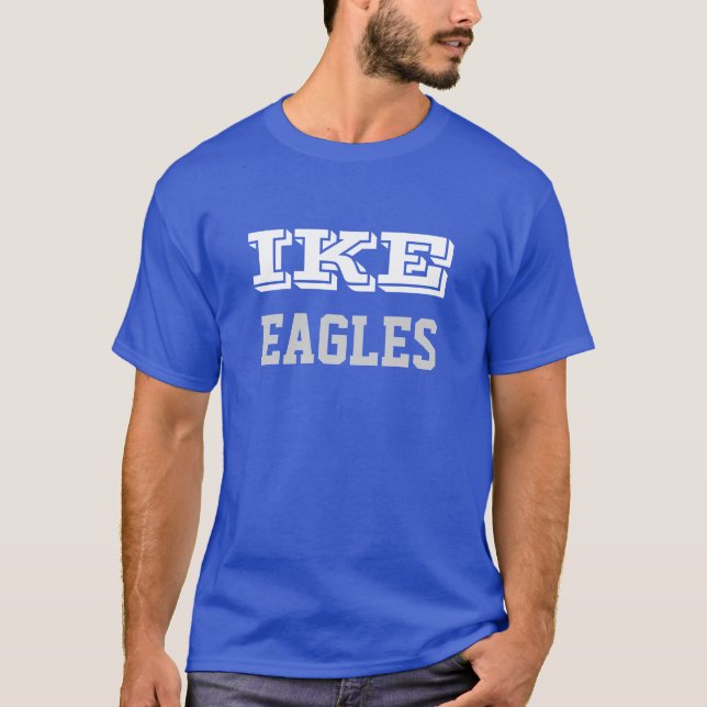 Utica Eisenhower High School Printed T-Shirt (Front)