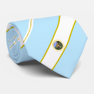 Utica (New York) city flag Neck Tie