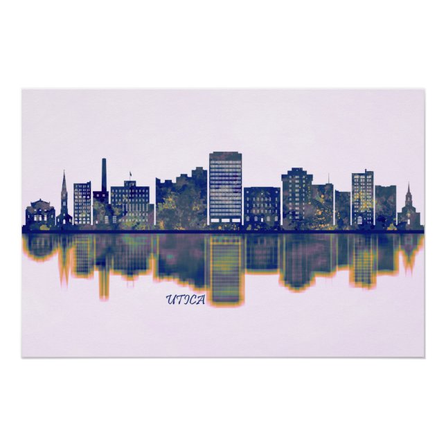 Utica Skyline Poster (Front)