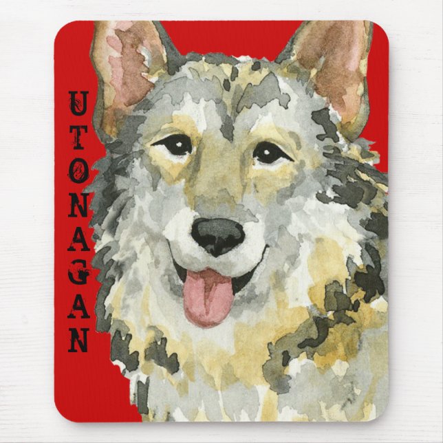Utonagan Colour Block Mouse Mat (Front)