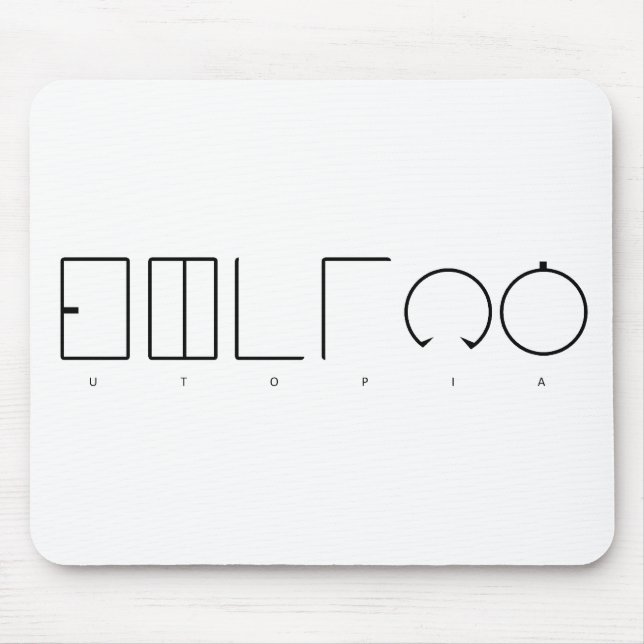 Utopia Mouse Mat (Front)