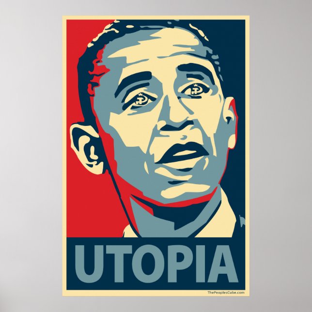 Utopia - Obama parody poster (Front)