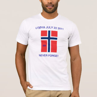 UTOYA JULY 22 2011 "69" NEVER FORGET T-Shirt