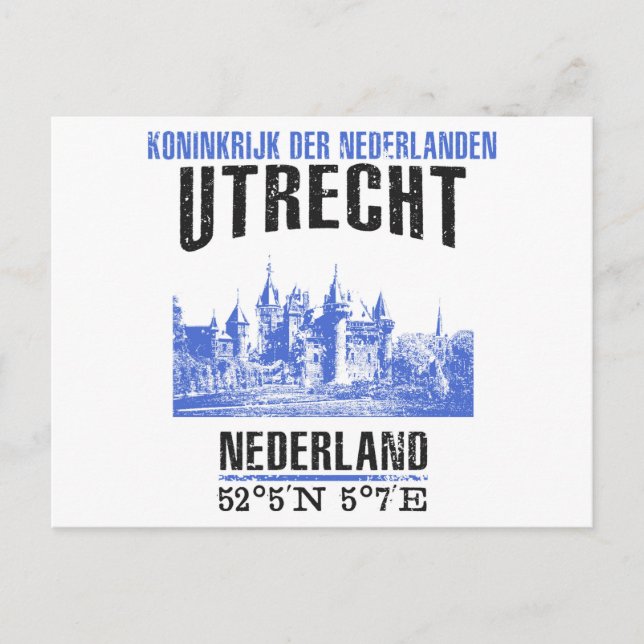 Utrecht Postcard (Front)