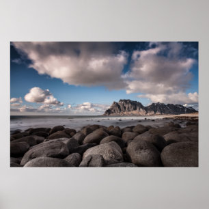 Uttakleiv Lofoten Islands Poster