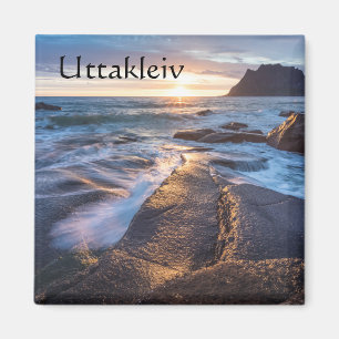 Uttakleiv Lofoten Norway Magnet