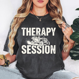 UTV Therapy Session Off Road Vehicle Graphic T-Shirt