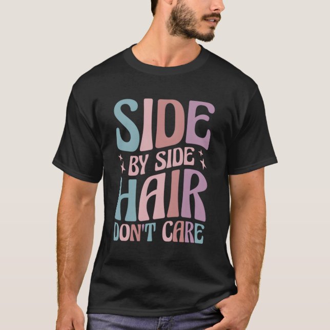 Utv We Do It Side By Side Hair Don'T Care T-Shirt (Front)