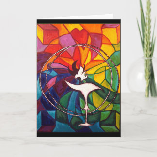 UU Chalice Greeting Card Unitarian Universalist