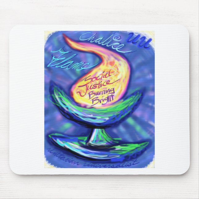 UU Chalice.jpg Mouse Mat (Front)