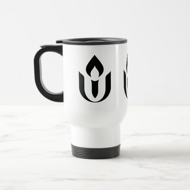 UU Chalice Travel Mug (Left)
