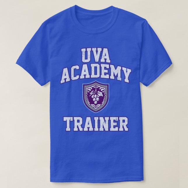 Uva Academy Trainer T-Shirt (Design Front)