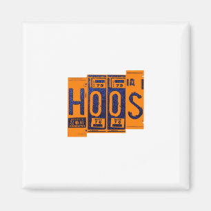 UVA hoos license plate Magnet