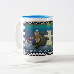 "Uvlaalautaq" Inupiaq mug