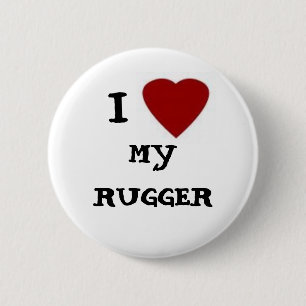 UW madison women's rugby 6 Cm Round Badge