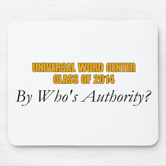 UWC 2014 MOUSE MAT (Front)