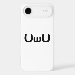 UwU Happy Anime Face Emoticon