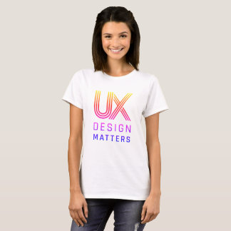 UX Design Matters Rainbow Logo Women's T-Shirt