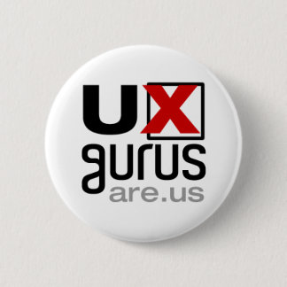 UX gurus are us! - Official pin