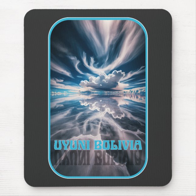 Uyuni Salt Flats Bolivia Mouse Mat (Front)