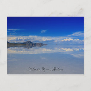 uyuni salt plains postcard