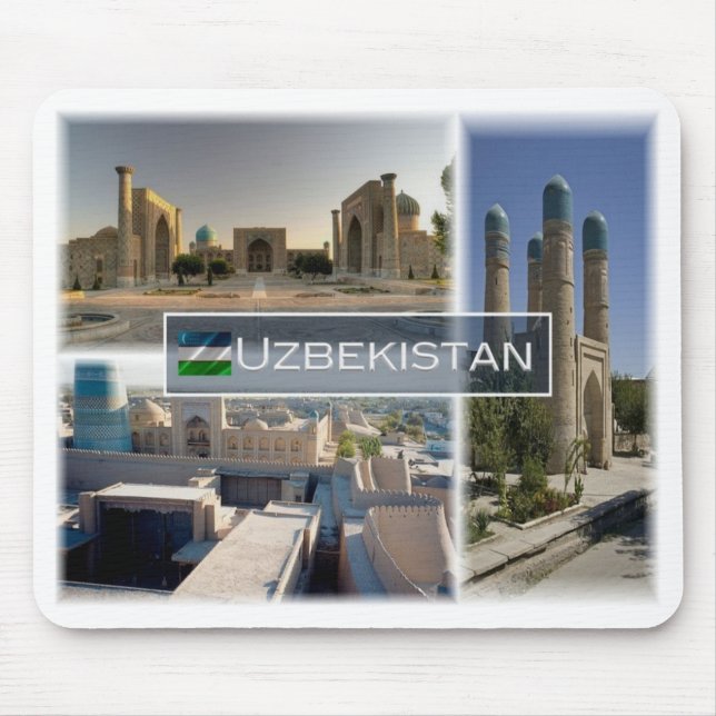 UZ Uzbekistan - Samarkand - Mouse Mat (Front)