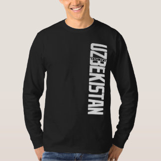 UZB_vert_Tashkent_white T-Shirt