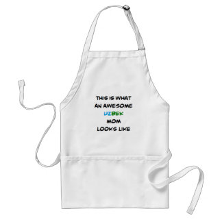 uzbek mom, awesome standard apron
