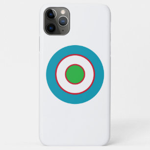 Uzbekistan country roundel flag symbol circle army iPhone 11 pro max case