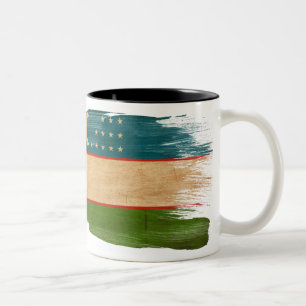 Uzbekistan Flag Mug
