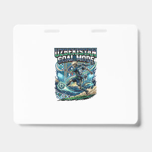 Uzbekistan Goal Mode Skeleton Striker Nations Stre ID Badge