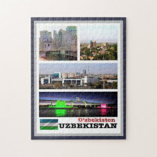 Uzbekistan - Mosaic - Jigsaw Puzzle
