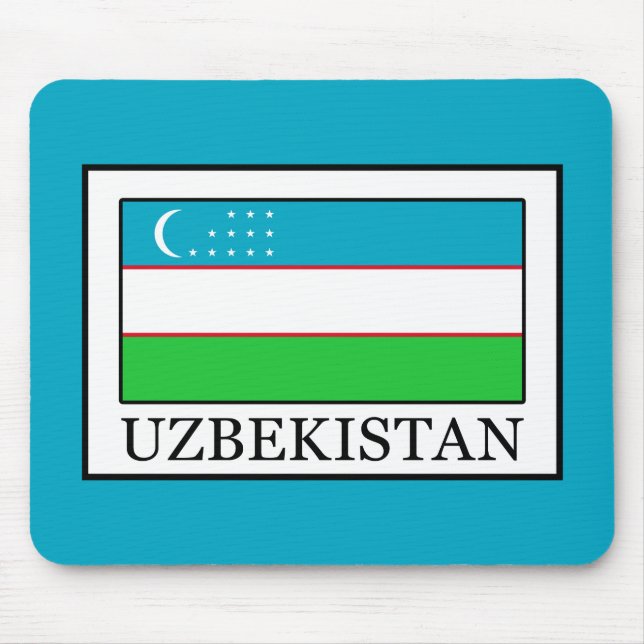 Uzbekistan Mouse Mat (Front)