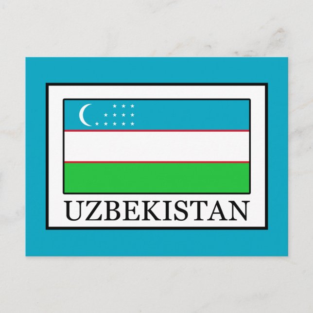 Uzbekistan Postcard (Front)