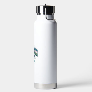 Uzbekistan Soccer 2026 Soccer Bold Country Typogra Water Bottle